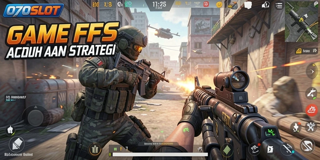 Tampilan gameplay seru dari 070SLOT dengan aksi FPS yang cepat.