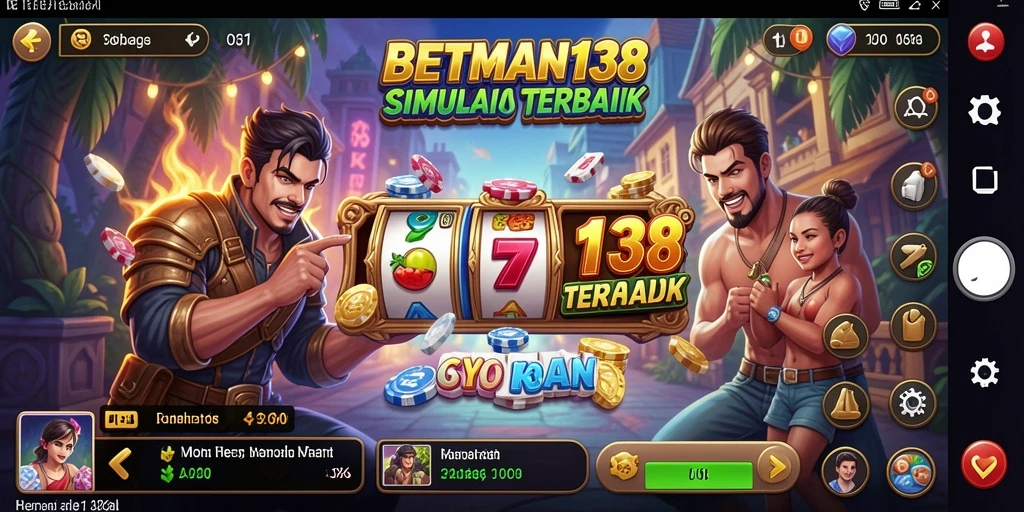 Tampilan gameplay BETMAN138 yang memukau dan interaktif.