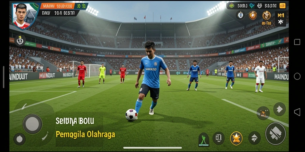 Tampilan gameplay MAINDUIT yang menegangkan dan mendebarkan.