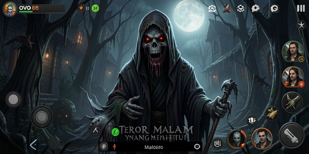 Screenshot gameplay OVO88 yang menunjukkan momen menegangkan.