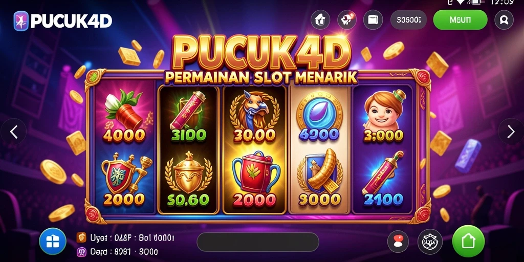 Gambaran menarik dari gameplay slot di PUCUK4D.