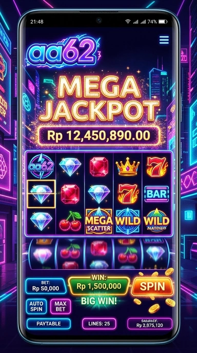 Tampilan antarmuka pengguna aa62 yang ramah dan intuitif.